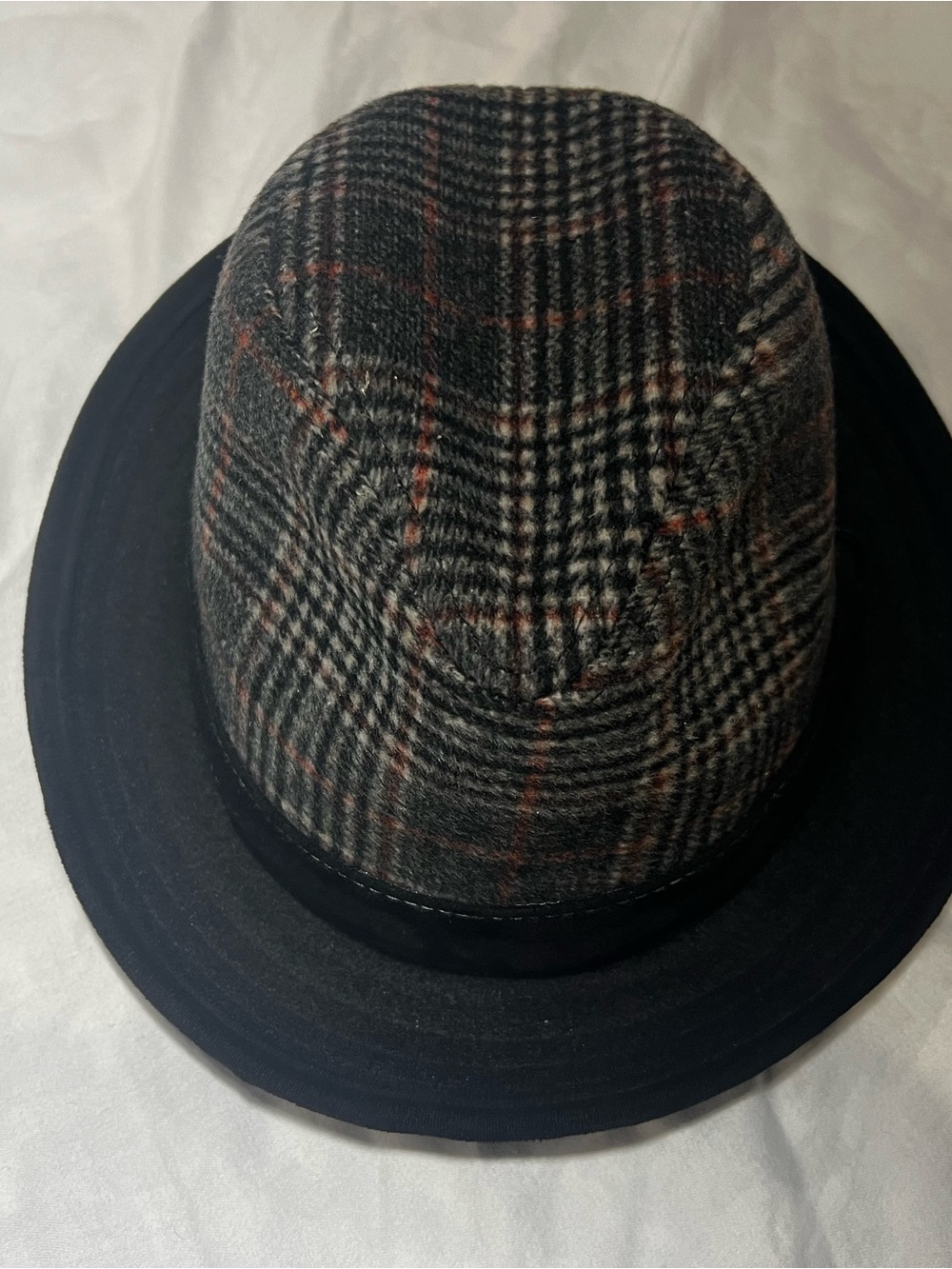 Daniel Cremieux Black Felt Fedora Hat - Men's S/M